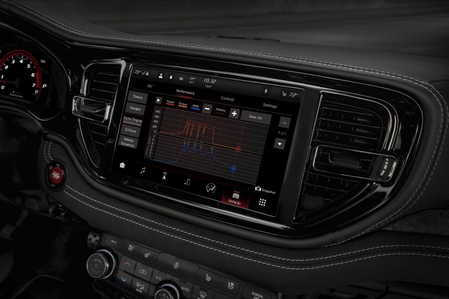 Детали интерьера Dodge Durango SRT Hellcat (WD) 2021 года  (фото 67 из 69)